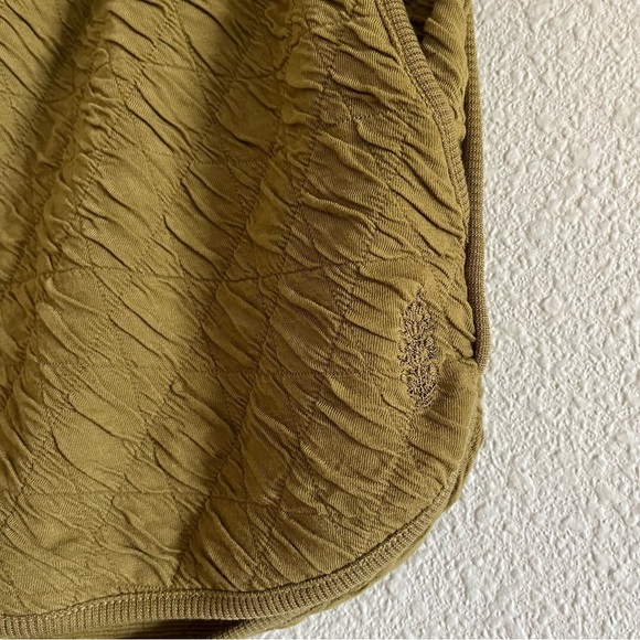 NWT FREE PEOPLE Kadi Quilted Short and Cropped Zip Up Hoodie Set Size Small - Picture 10 of 15